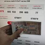 ตรวจล๊อตเตอรี่ 1 สิงหาคม 2564